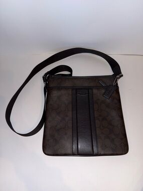 Coach Women’s Messenger Bag in Brown and Black